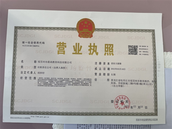 綏芬河市晨尚教育科技有限公司的圖標(biāo)