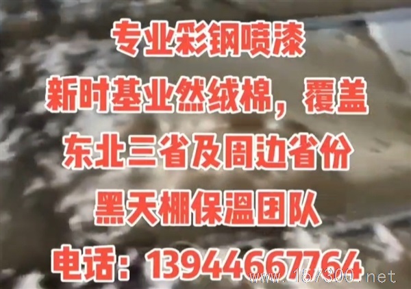 彩鋼瓦噴漆，黑天棚保